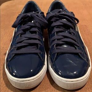 Puma Basket High Gloss Blue & Orange Men’s Size 13